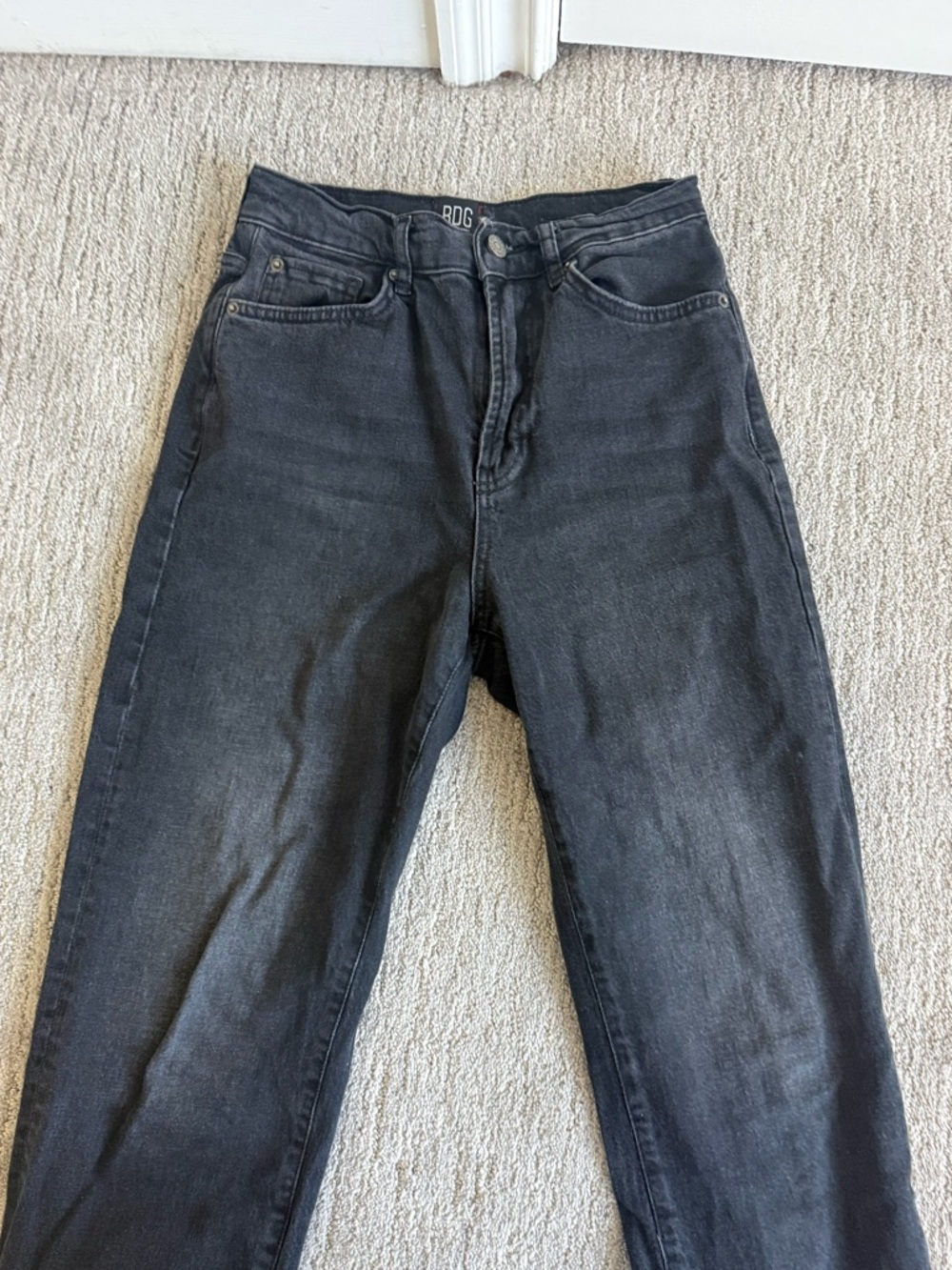 BDG Black Stretch Cowboy Jeans